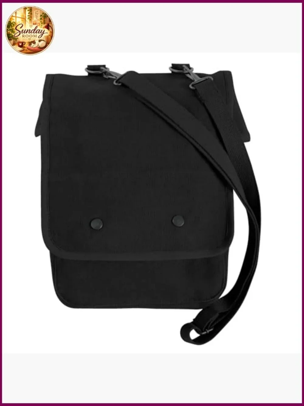 Canvas Map Case Shoulder Bag – Rugged Crossbody EDC Utility Storage